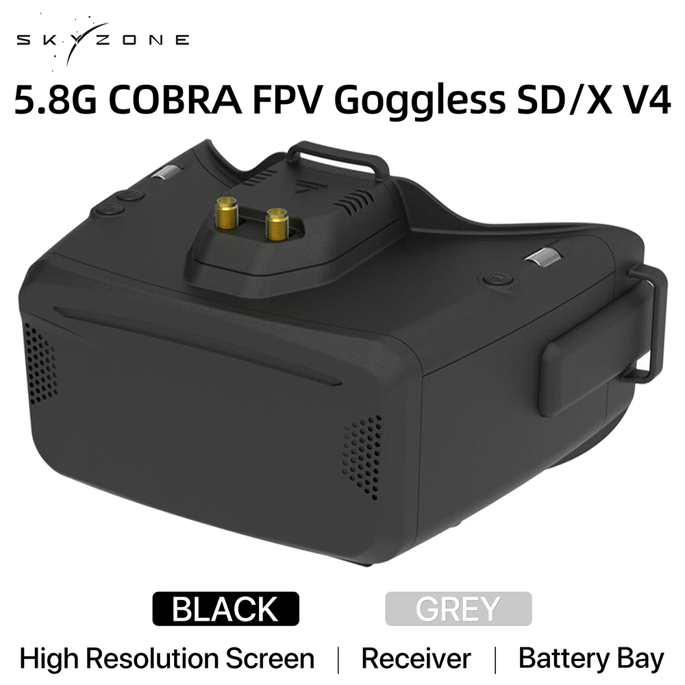 Skyzone Cobra X V2 Fpv Goggles - SKYZONE Cobra SD X V4 FPV-Videobrille