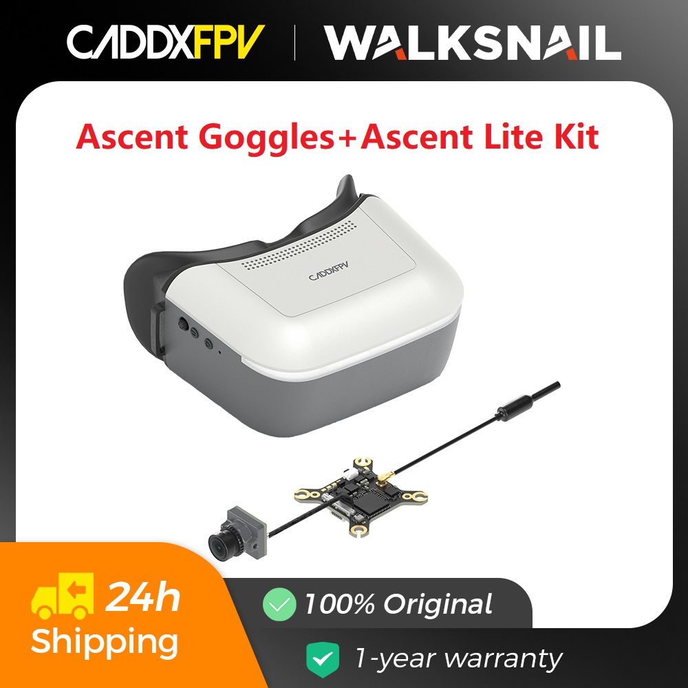 Skyzone Cobra X V2 Fpv Goggles - CADDXFPV WALKSNAIL Ascent Goggles FPV-Brille 5,8