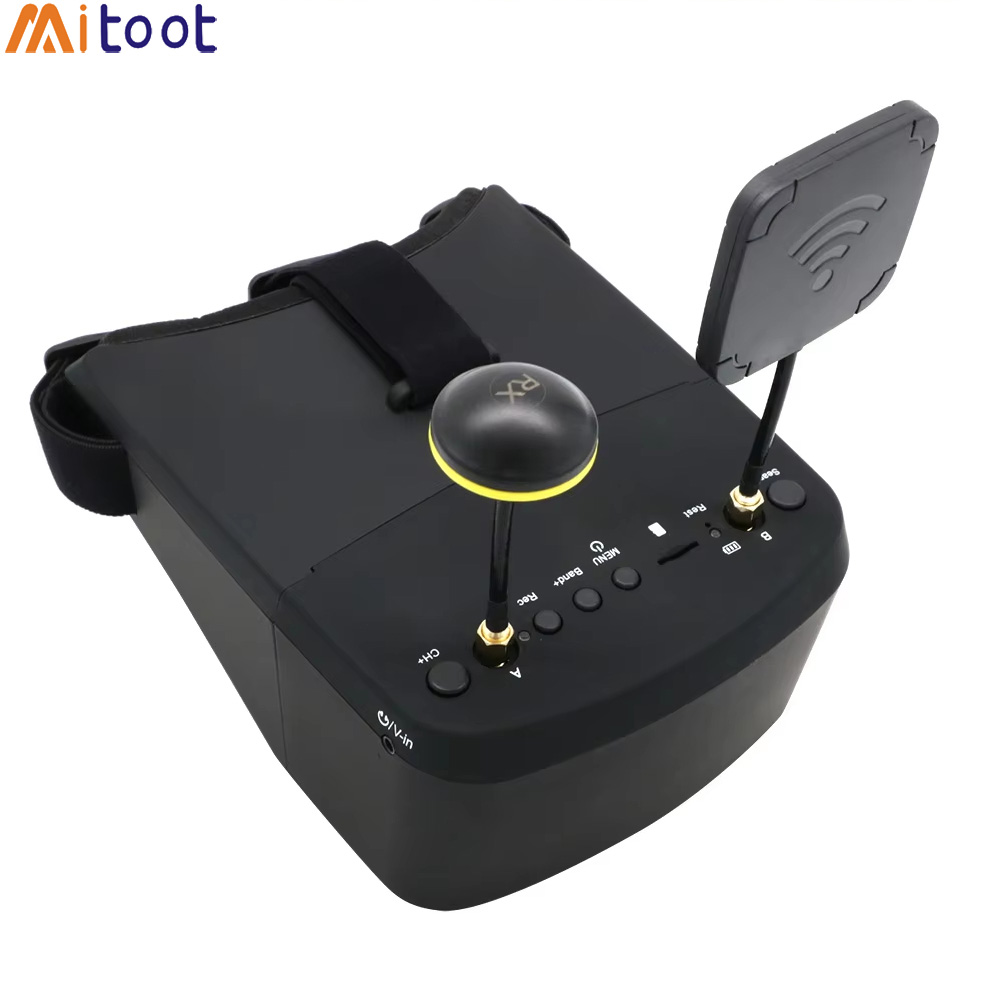Skyzone Cobra X V2 Fpv Goggles - LS800D 5 Zoll 800*480 FPV-Videobrille 5.8G