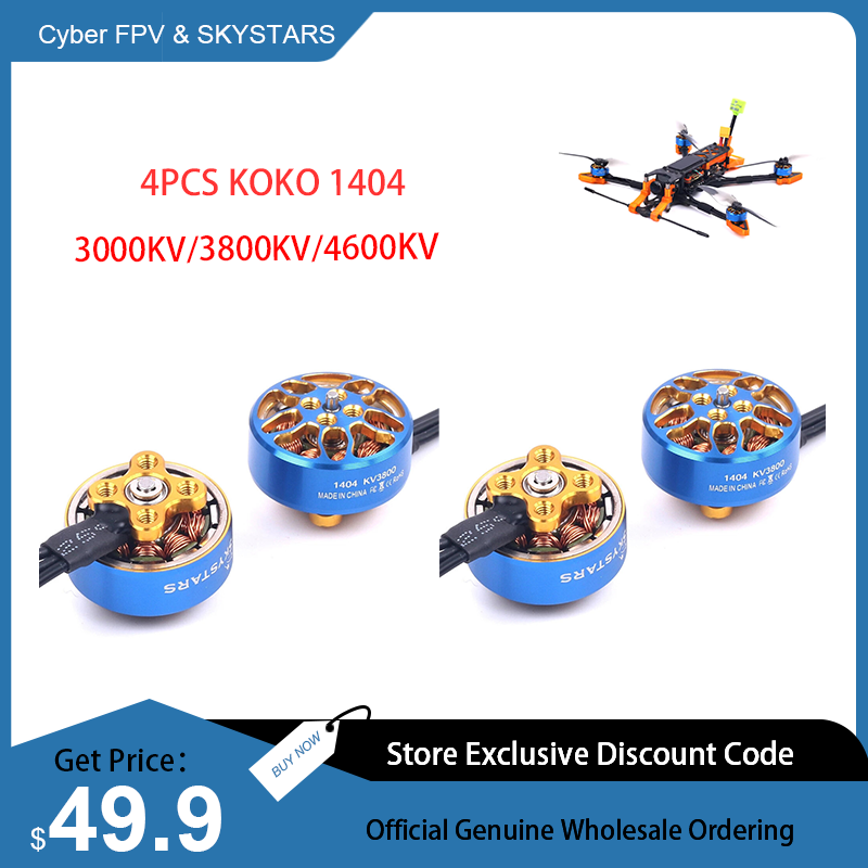 SKYSTARS KOKO 1404 3000KV 6S 3 – Radiomaster Ranger 2.4Ghz Elrs Module Bewertung und Preis