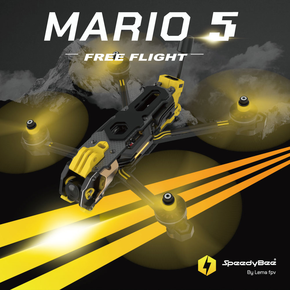 SpeedyBee Mario 5 Rahmen 5 Zol – Radiomaster Ranger 2.4Ghz Elrs Module Bewertung und Preis